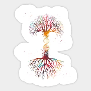 DNA Tree Sticker